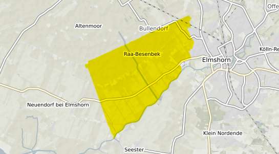 Immobilienpreisekarte Raa Besenbek